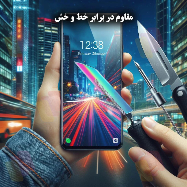 محافظ صفحه نمایش شیشه ای Full Cover OG Anti Static ESD مدل Samsung Galaxy A34
