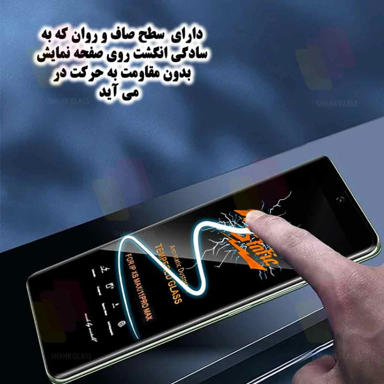 محافظ صفحه نمایش آنتی استاتیک A12_A13_A14 Full Cover Super X