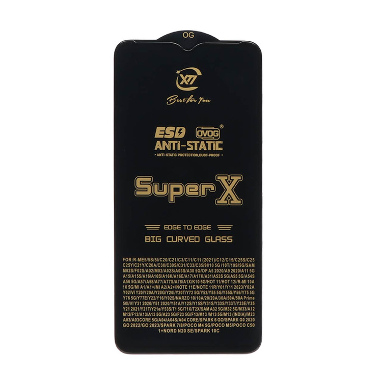 محافظ صفحه نمایش آنتی استاتیک A12_A13_A14 Full Cover Super X