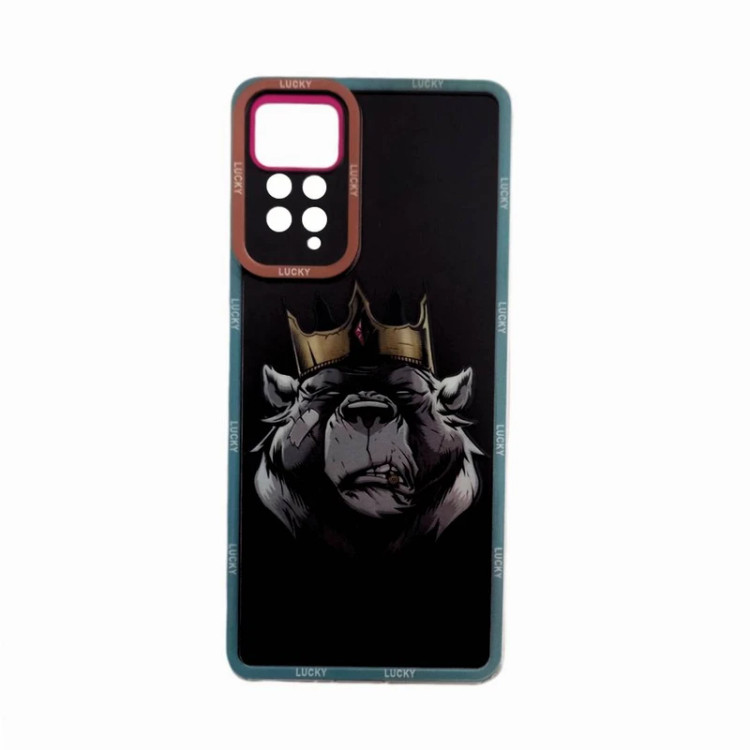 قاب طرح ژله ای طرح دار note11 pro