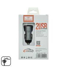 شارژر فندکی دو پورت 2 آمپر Earldom مدل ES-126