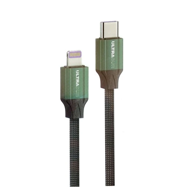 کابل تبدیل USB-C به لایتنینگ اولتراسور مدل U-C2L طول 1.2 متر