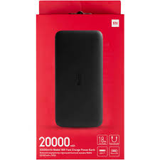 پاوربانک 18 وات شیائومی مدل Redmi PB200LZM ظرفیت 20000 میلی آمپر ساعت